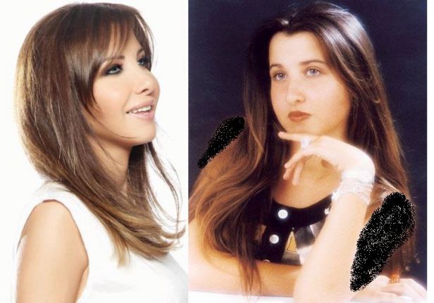 نانسي عجرم قبل التجميل