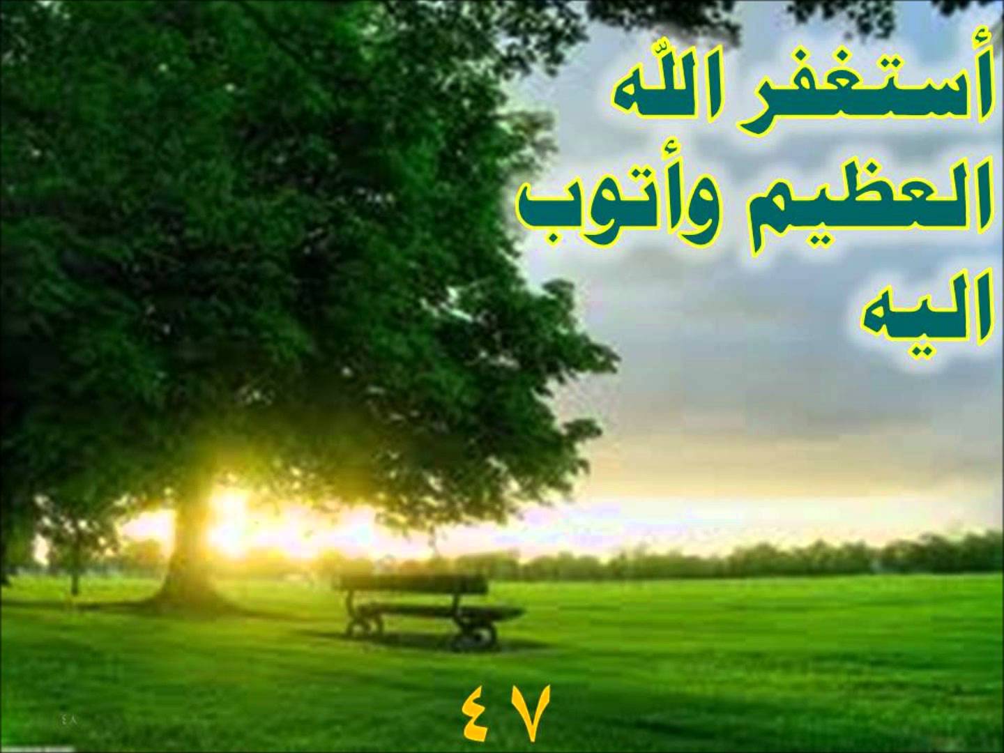 استغفر الله العظيم عدد