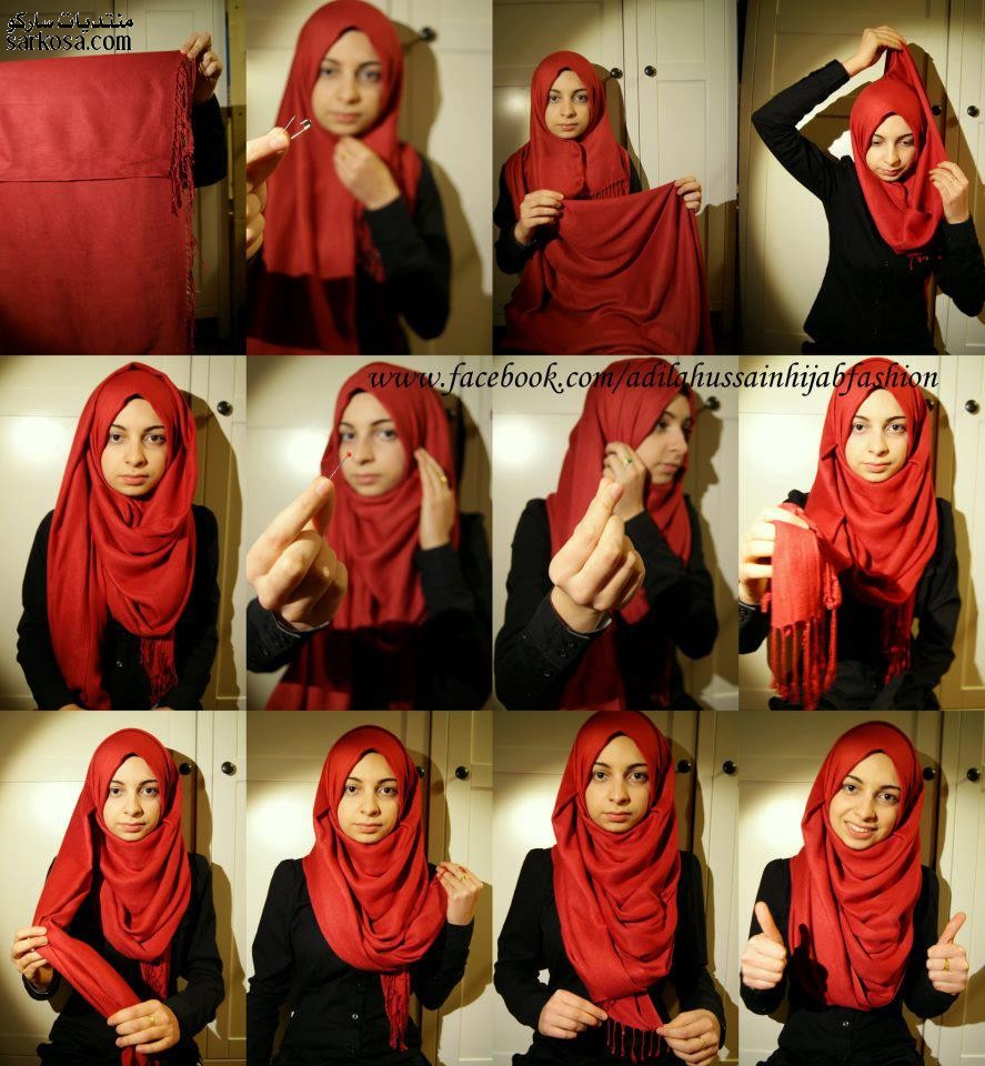 اجمل طريقة لوضع الحجاب افضل كيف